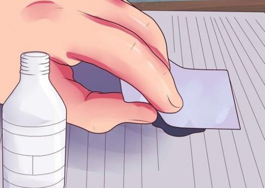 Cum să ștergeți stiloul din hârtie?
