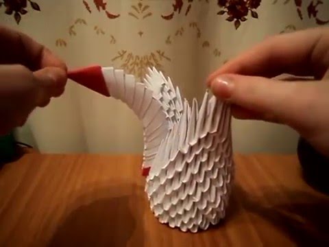 Cum sa faci o lebada origami?